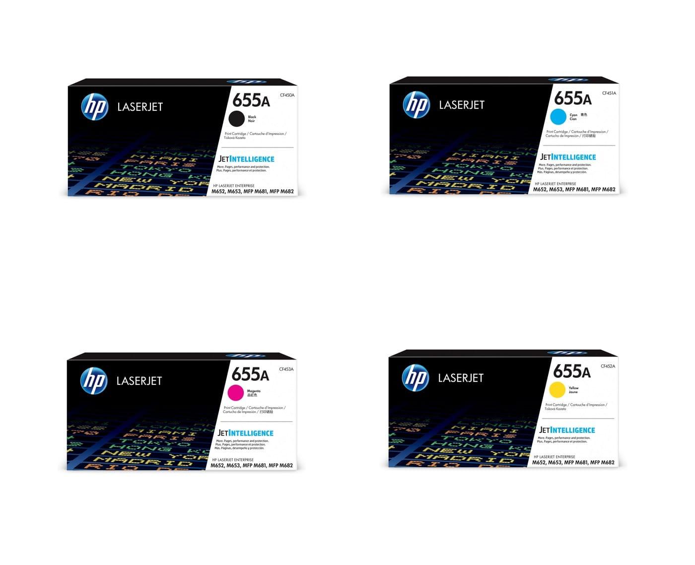 HP 207A Original LaserJet Toner Cartridges (CMYK Set)