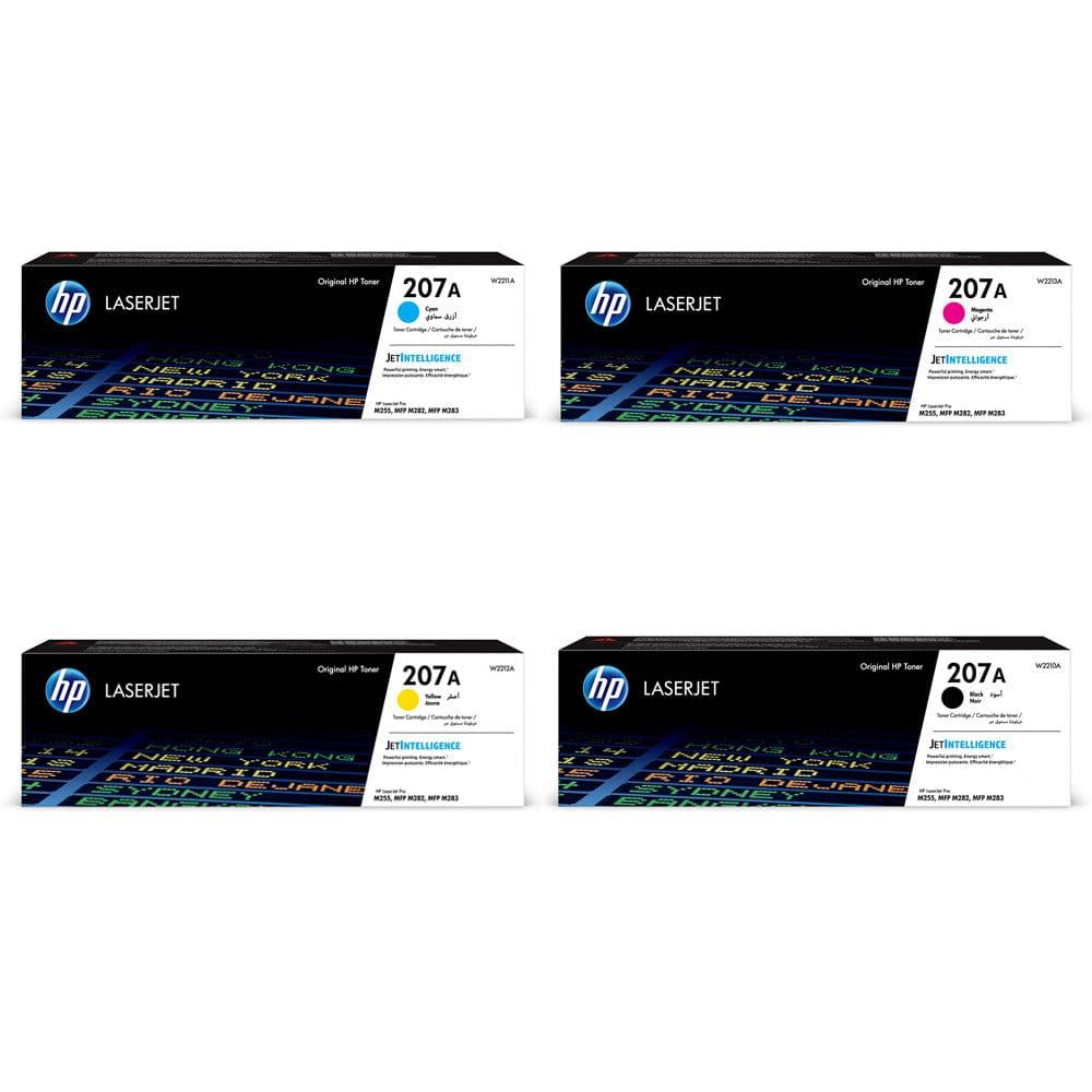HP 207A Original LaserJet Toner Cartridges (CMYK)